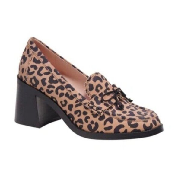 kate spade Shoes - Kate Spade Hattie Leopard Stacked Heel Loafer EU 39 US 8.5